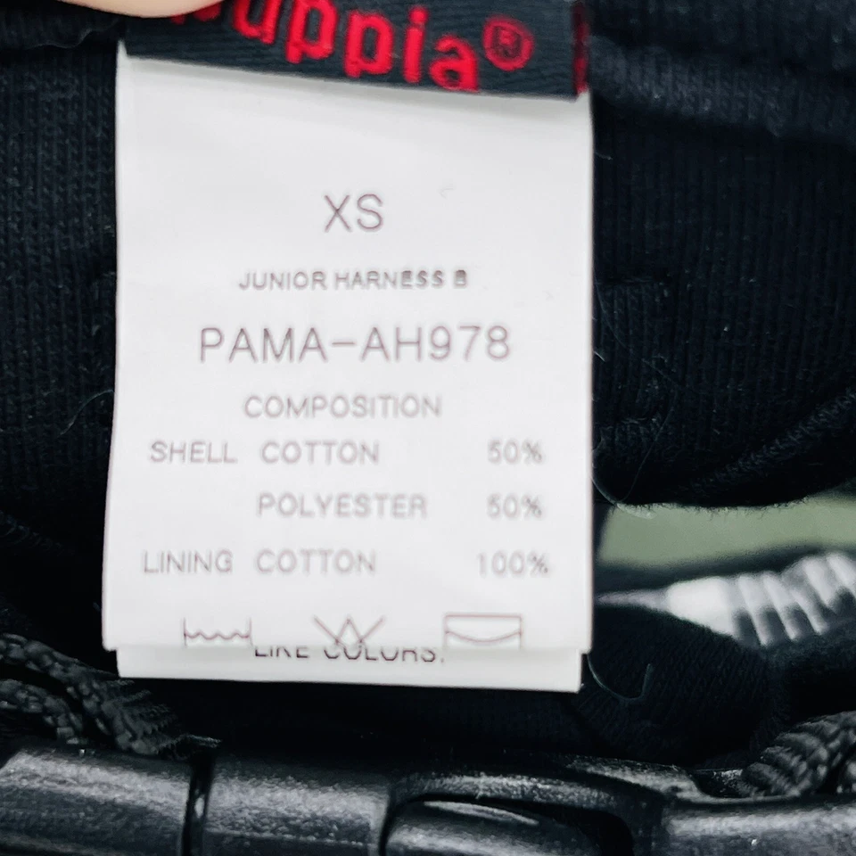 Chaleco a Cuadros Puppia Junior Arnés para Perros Talla X-Pequeño Preppy Suave con Etiqueta Inteligente Foto 3 de 4