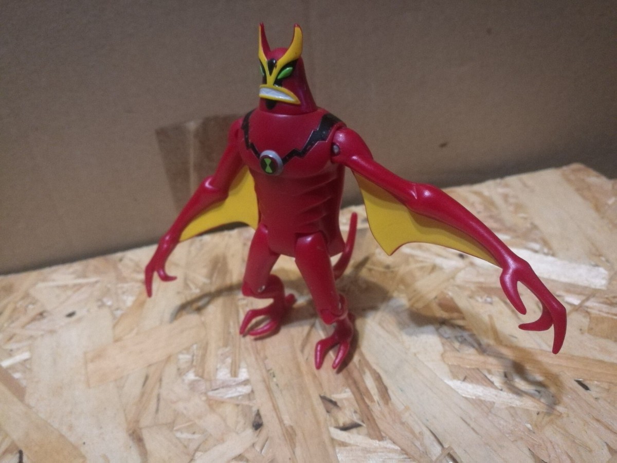 CN Bandai 2008 Ben 10 Alien Force 27434 Jetray Action Figure