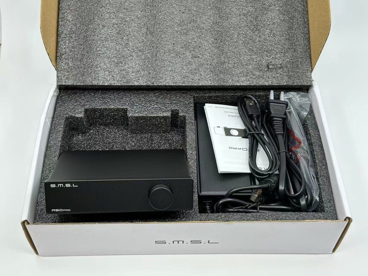 A50 PRO HiFi Power Amplifier High Low pass filter 2.1 Channel