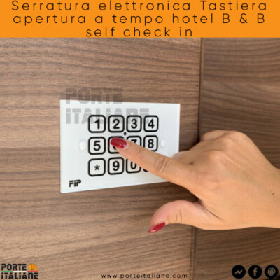 Sperren Elektronik Tastatur Eröffnung A Freizeit Hotel B & B Self Check