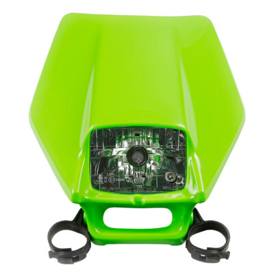 UFO Kawasaki KDX 200 (89-94) Green Enduro Plastic Kit with Halogen
