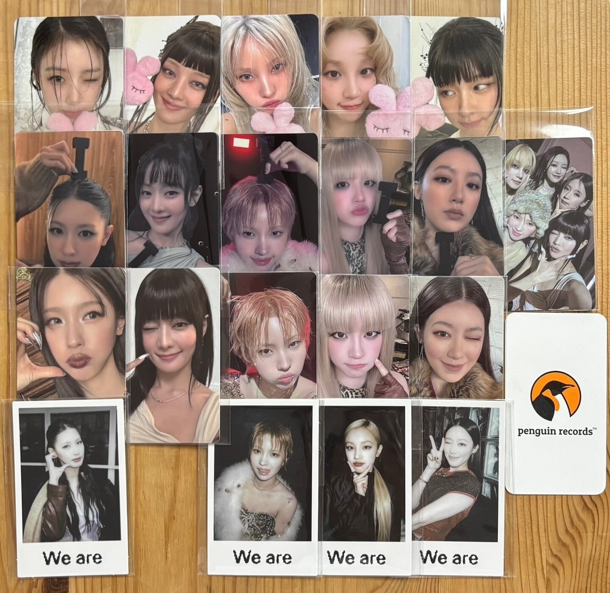 idle we are applemusic 特典　トレカ　5枚セット i-dle - 8TH MINI ALBUM We are APPLEMUSIC WEVERSE POB PHOTO CARD