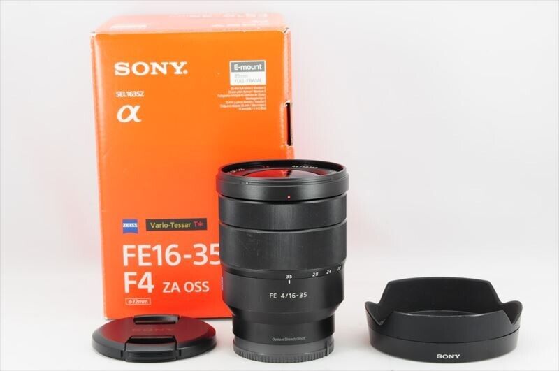 Sony Vario-Tessar T* FE 16-35mm f/4 ZA OSS SEL1635Z + Hood Near