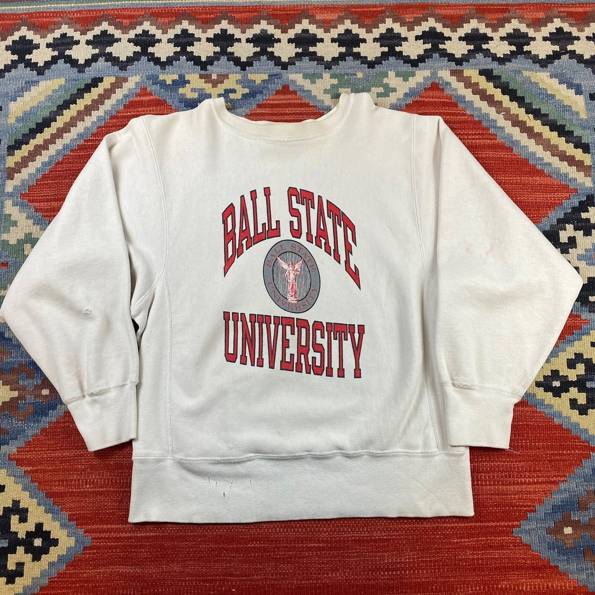 Vintage 80's Champion Reverse Weave Sweatshirt Ball State Vintage 80's Champion Reverse Weave Sweatshirt Ball State