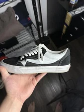 Vans Old Skool Black & White Skate Shoes