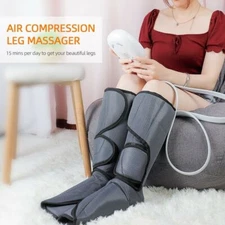 Air Compression Leg Foot Pressotherapy Infrared Heating Circulation Massager