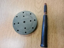 Tuscarora legend D.D. Adams Eliminator Aluminum Turkey Pot Call W/ Striker Used