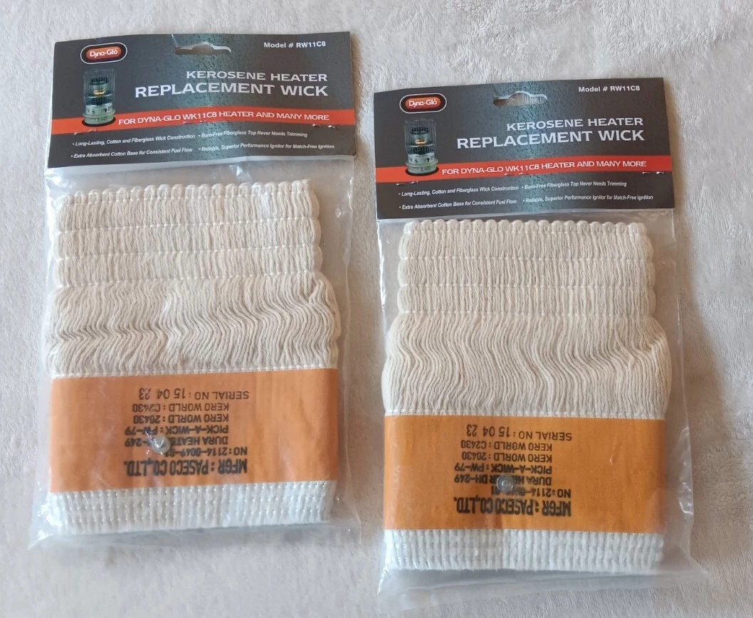 2 Dyna-Glo RW11C8 Replacement Kerosene Heater Wick for WK11C8 Heaters u0026amp;  More LOT | eBay