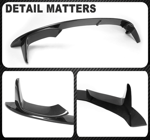 Alerón delantero de carbono labio delantero espada alerón adecuado para BMW F80 M3 F82 F83 M4 - Imagen 11 de 11