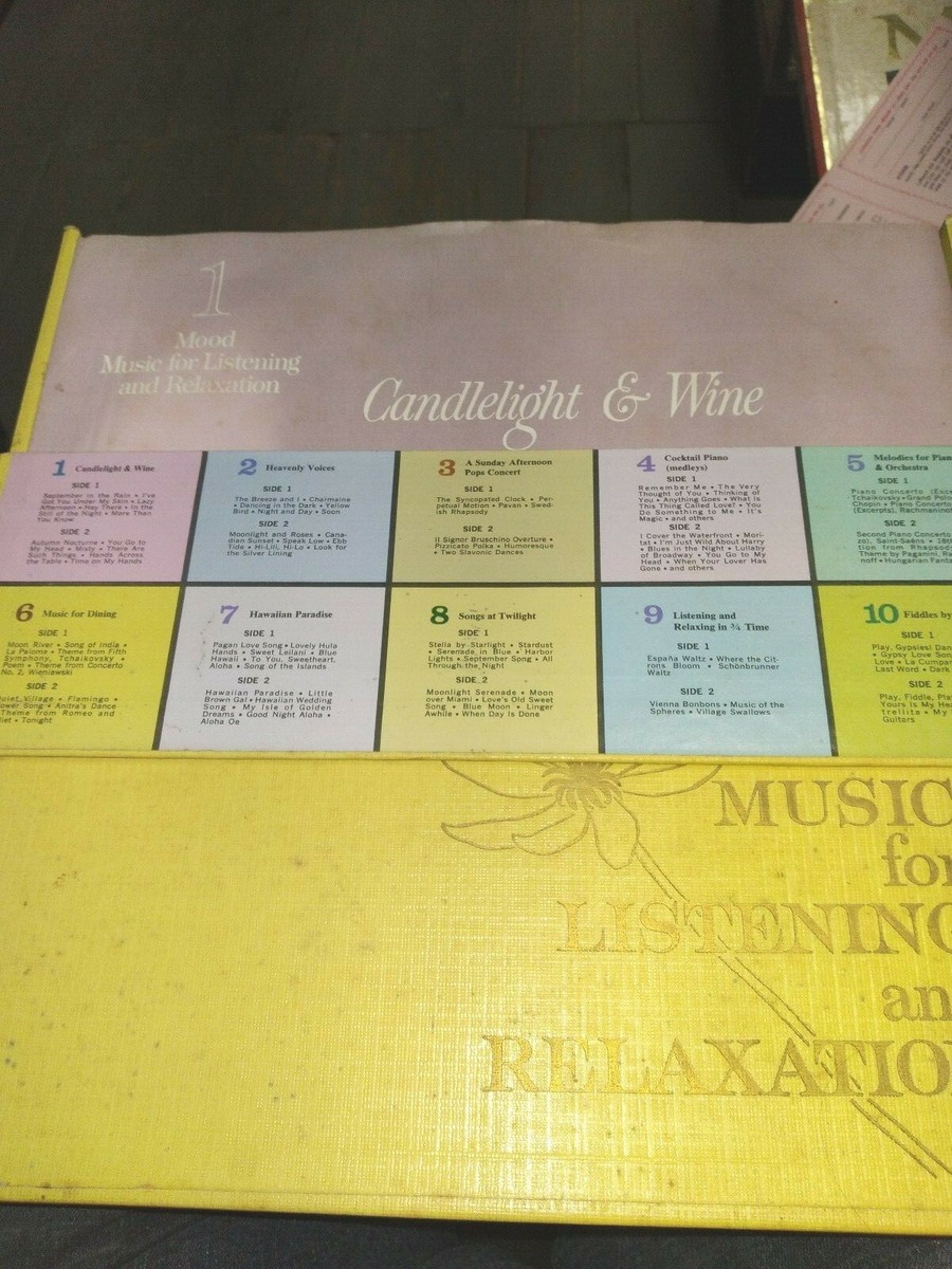 Mood Music for Listening and Relaxation (FC74-4-JV2859) | eBay