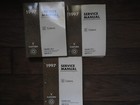 1997 Cadillac Catera Repair Shop Manual 3 Volume Set 97 Original Service Books