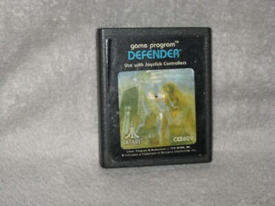 Vintage Atari Video Game ~ Defender ~ Cartridge 2408PC