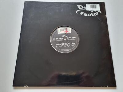 David Guetta - Love Is Gone 12'' Vinyl Maxi Italy