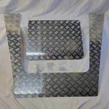 LR DEFENDER PUMA 3mm Aluminium Bonnet Chequer Plate BA120C