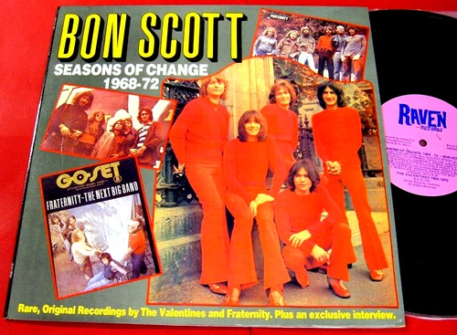 Bon Scott-AC/DC  "SEASONS OF CHANGE 1968-72"  1987,  Raven RVLP-33   NM-/NM