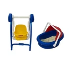Vintage Fisher Price Swing And Car Seat