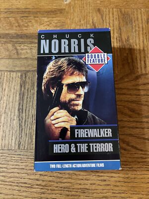 Firewalker And Hero And The Terror VHS