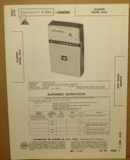 SAMS PHOTOFACT SERVICE MANUAL 583-3 ALADDIN MODEL AL65