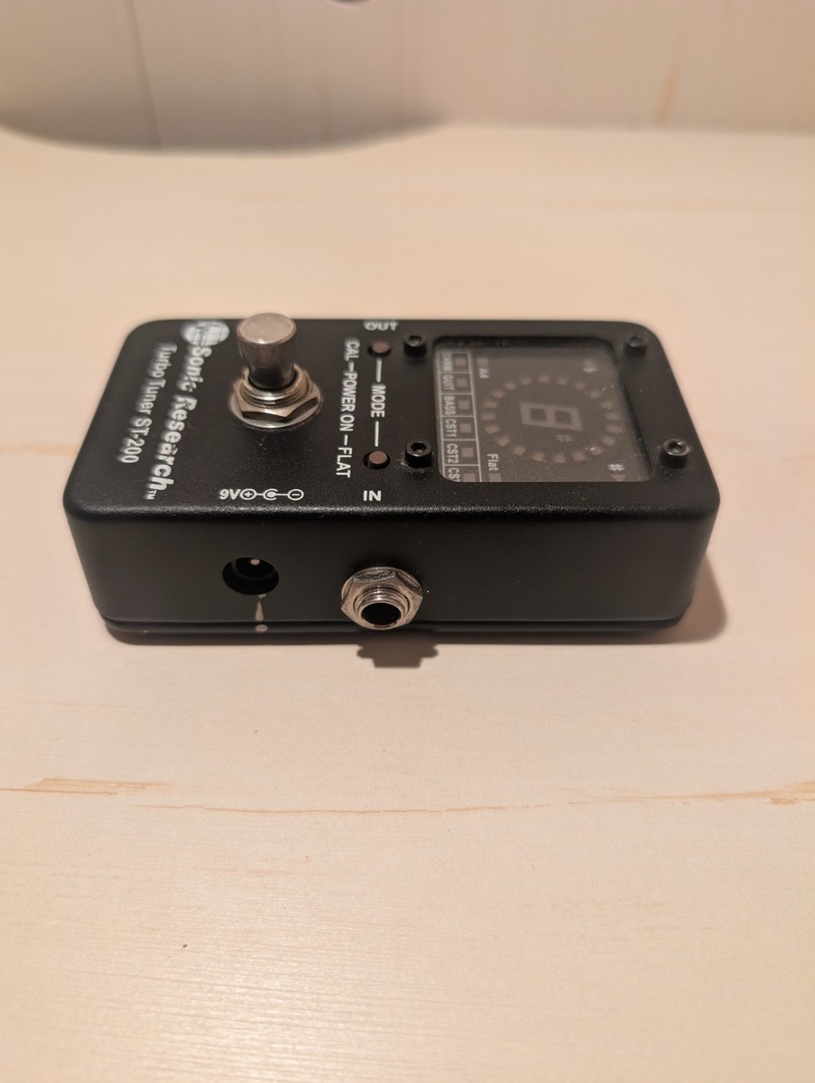 ギター Sonic Research ST-200 Sonic Research ST-200 Strobe Tuner | Reverb Canada