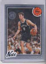 2025-26 Topps Danny Wolf 1980 35th anniversary rookie #80BK-73 Brooklyn Nets