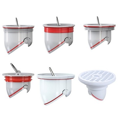Universal Deodorant Sewer Seal Leak Anti Odor Kitchen Floor Strainer Plugs