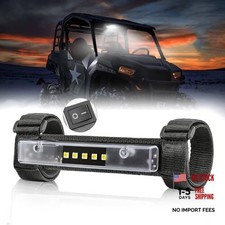 UTV Interior Dome Light, Universal Roll Bar Mount LED Light for UTV ATV White