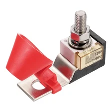 Terminal Fuse 125A Terminal Block Fuse 58V DC Marine Rated with Fuse Holder