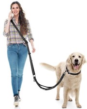 Hands Free Dog Leash, Multifunctional Crossbody Dog Leash, 5.9-9.5Ft Long Wai...