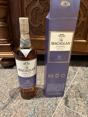 Macallan Fine Oak 18 Jahre Single Malt Whisky - 0.7L