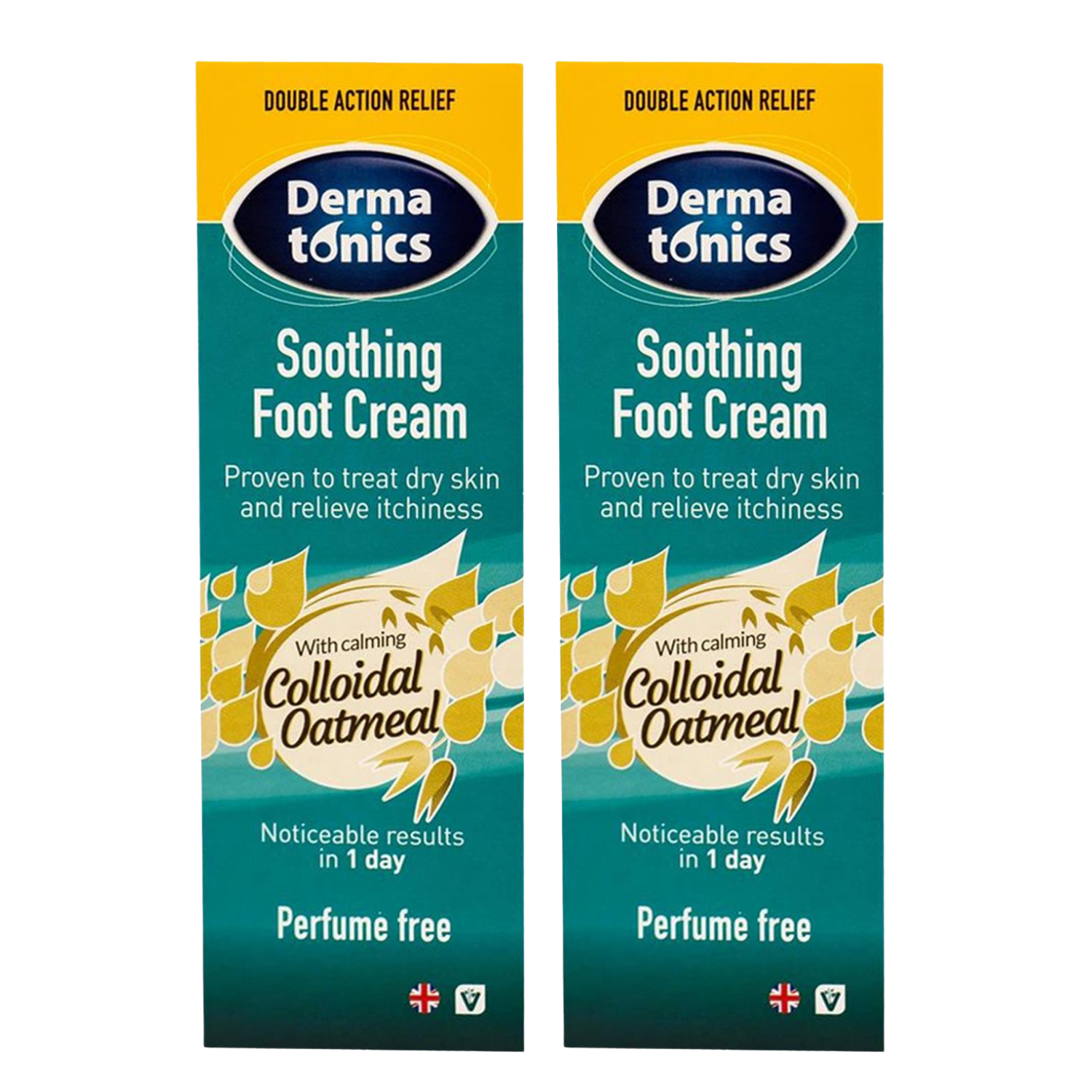 Dermatonics Soothing Foot Cream 125ml - Calming Oatmeal Dry Itchy Skin Treatment - Image 3