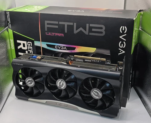 EVGA GeForce RTX 3080 FTW3 ULTRA GAMING 10GB GDDR6X 10G-P5-3897-KR - With Box