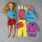 Vintage Hot Stuff Skipper Doll Barbie 1984 Mattel 80s Workout Clothing #7927