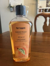 Brand New Never Opened PIER 1 Imports Ginger Peach Reed Diffuser Oil 16 Fl Oz