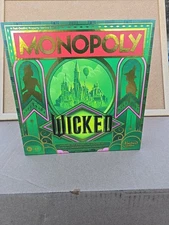 Wicked Monopoly  Set by Hasbro Gaming, New Unopened Box