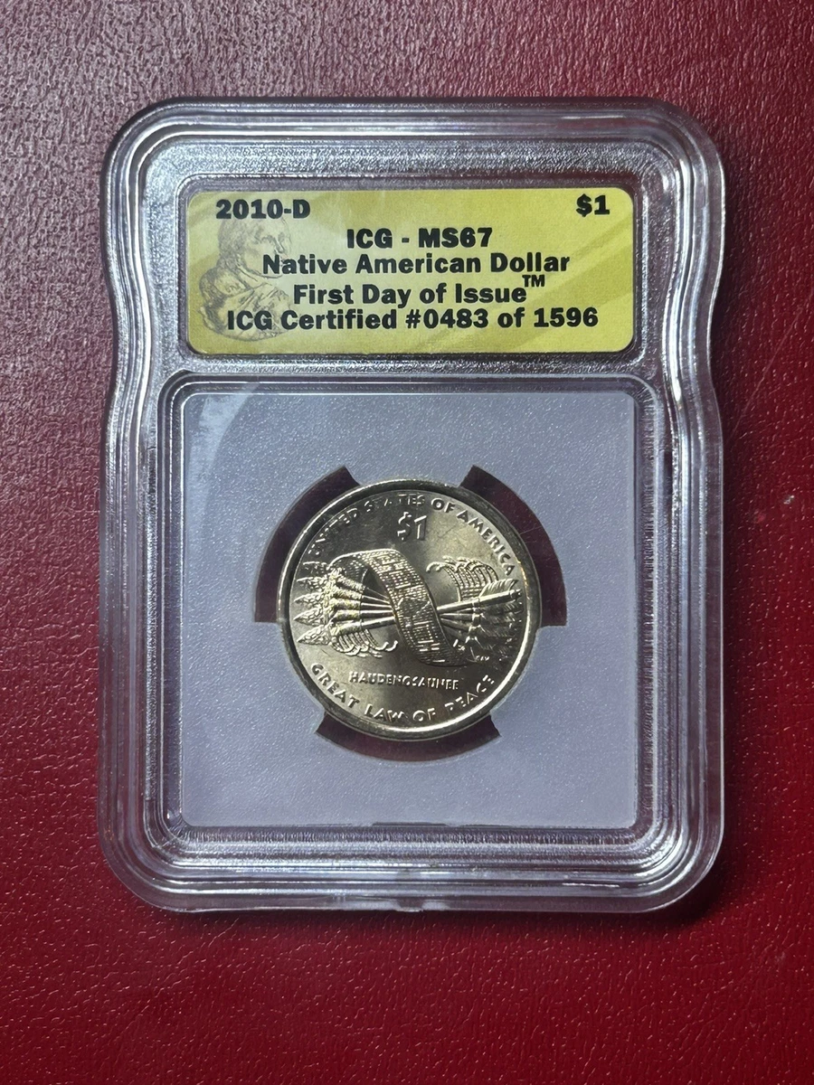 MS 67 Graded 2010 Native American Dollars (2000-Now) for sale | eBay