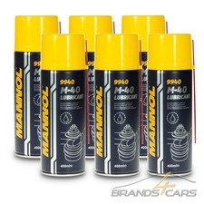 MANNOL 6x 400ml LUBRICANT MULTIFUNKTIONSSPRAY...