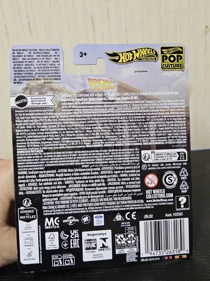 # 1/64 HOT WHEELS PREMIUM - FORD SUPER DE LUXE serie RITORNO AL FUTURO BTTF # - Immagine 2 di 2