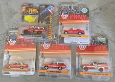 Greenlight New York City Fire Dept '91 Suburban,Mini Pumper Truck,Jada Tahoe 