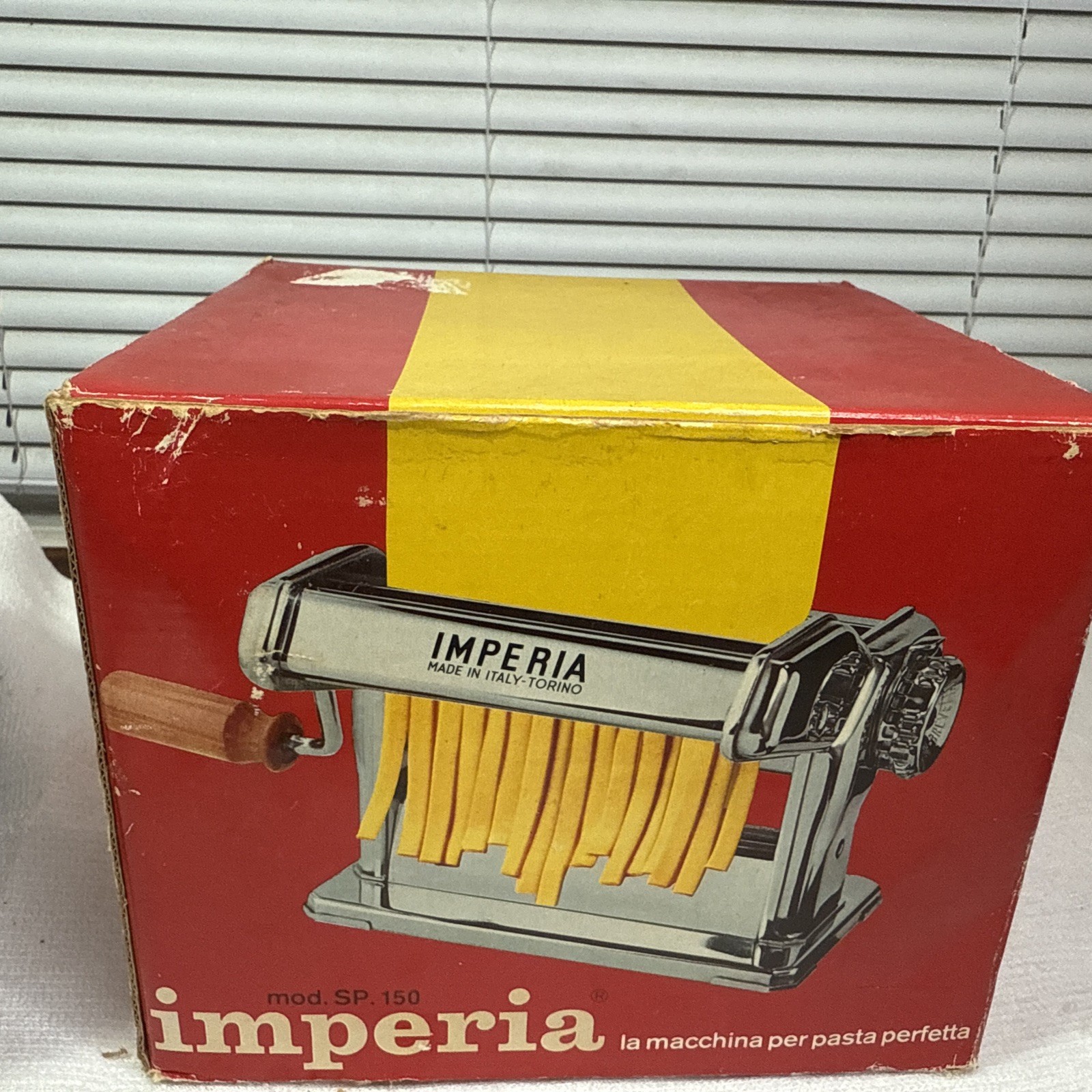 Vintage Imperia Tipo Lusso SP-150 Noodle Pasta Machine Noodle Maker Quality