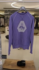 Puma Rudolf Dassler  Schuhfrabrik Mens Purple Sweatshirt 2008  Used Slim Fit Xl