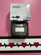 Creative Memories HEARTBEAT CHAIN Border Cartridge Punch-NEW IN BOX 