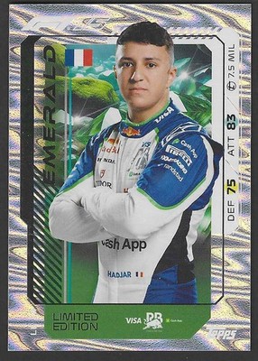 2025 Topps Turbo Attax #LE14 Isack Hadjar Limited Edition - Emerald | eBay 2025 Topps Turbo Attax #LE14 Isack Hadjar Limited Edition - Emerald | eBay