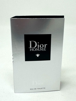 Dior HOMME Eau De Toilette Spray For Men .03 Oz 1mL Sample Size Vial EDT Cologne