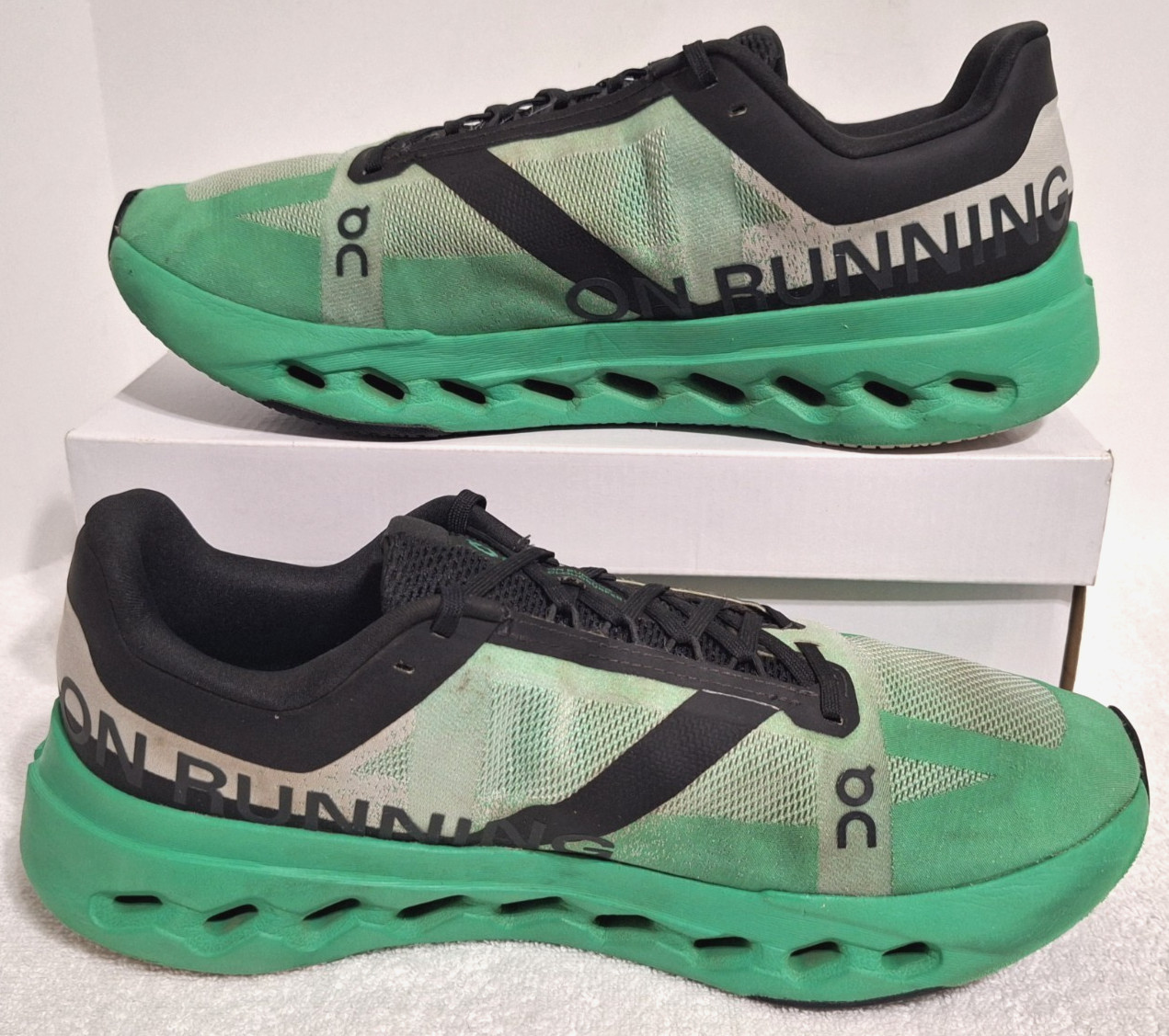 On Cloudsurfer Next Mint Black CloudTec Phase Sho… - image 4