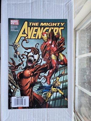 Mighty Avengers #8 Newsstand 1:50 Rare 1,688 copies 1st App Symbiote Wasp 2008
