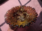 Millersburg carnival glass bowl