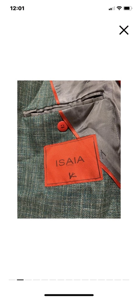 Isaia Napoli Blazer - Image 2 of 4