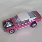 Hot Wheels Redline Boss Hoss Ford Pink White RLC Car 1:64 Redline Wheels