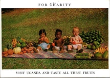 Postcard Uganda For Charity Visit Uganda And Taste All These Fruits