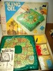 King Oil Board Game Milton Bradley  1974 Edition Vintage 100% Complete!